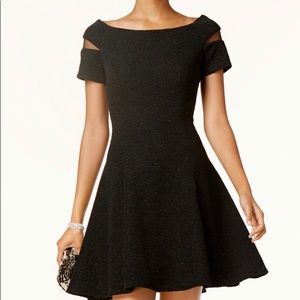 COPY - Betsy & Adam Glitter Fit & Flare Dress